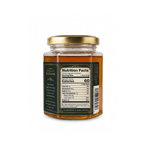 12.3 oz Andes Honey Jar
